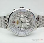 Breitling chronometer Navitimer Silver Dial Replica Watch - 42mm or 46mm XL